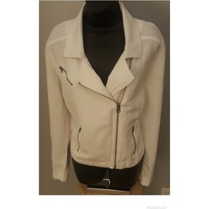White Side ZipperJacket